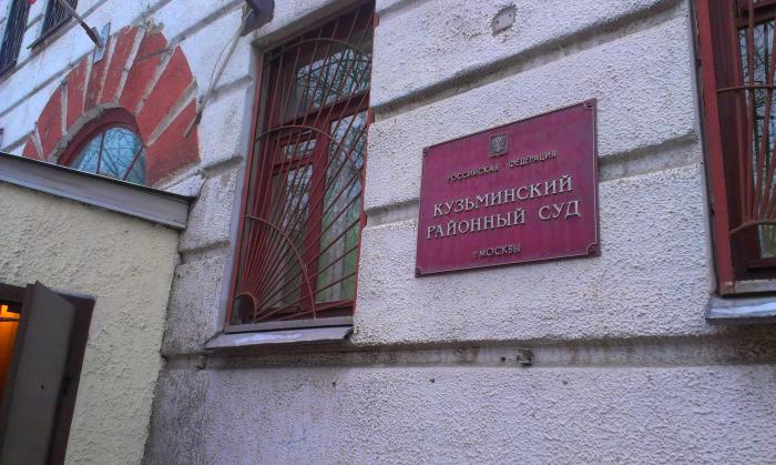 Кузьминский районный суд (здание)